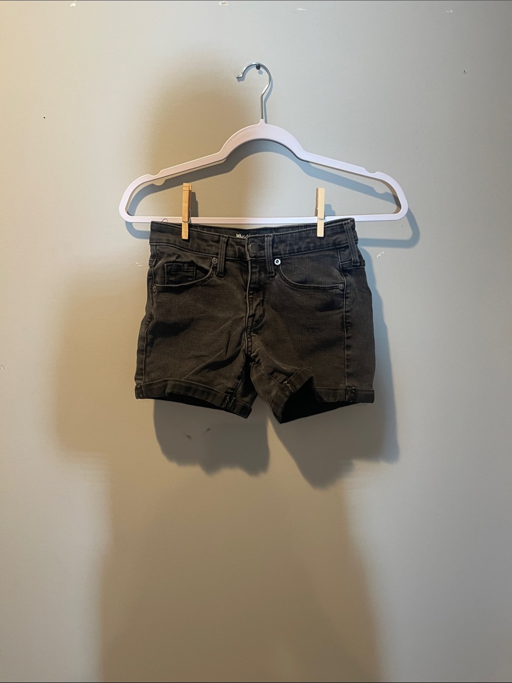 Women’s Black Denim Jean Shorts